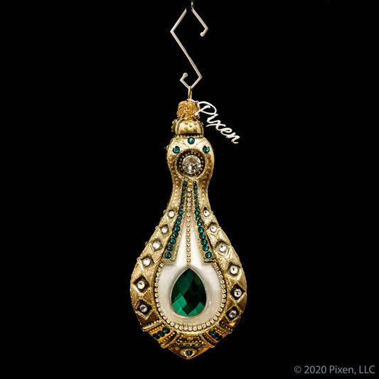Duchess glass Christmas Ornament by House of Pixen