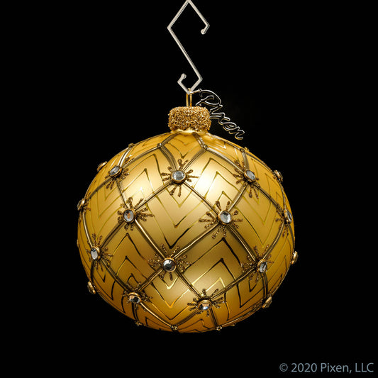 Sol Glass Christmas Ornament by Pixen