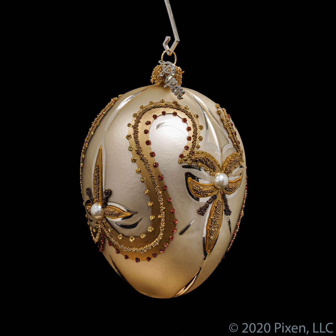 Conundrum Egg Christmas ornament by Pixen
