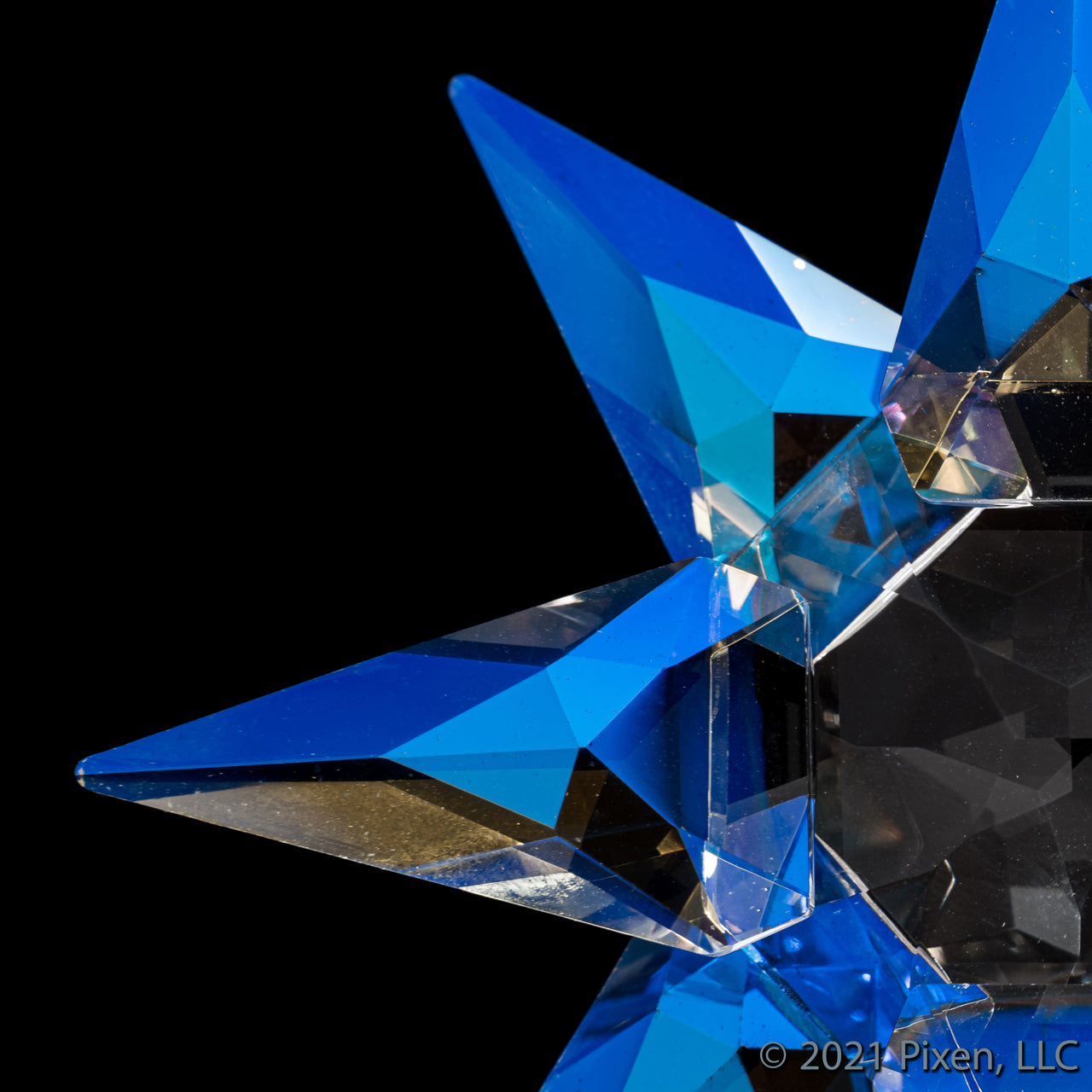 Krystal Star, a Crystal Christmas Ornament by Pixen