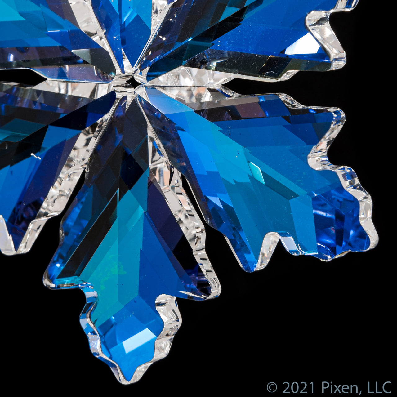 Krystal Snowflake, a Crystal Ornament by Pixen