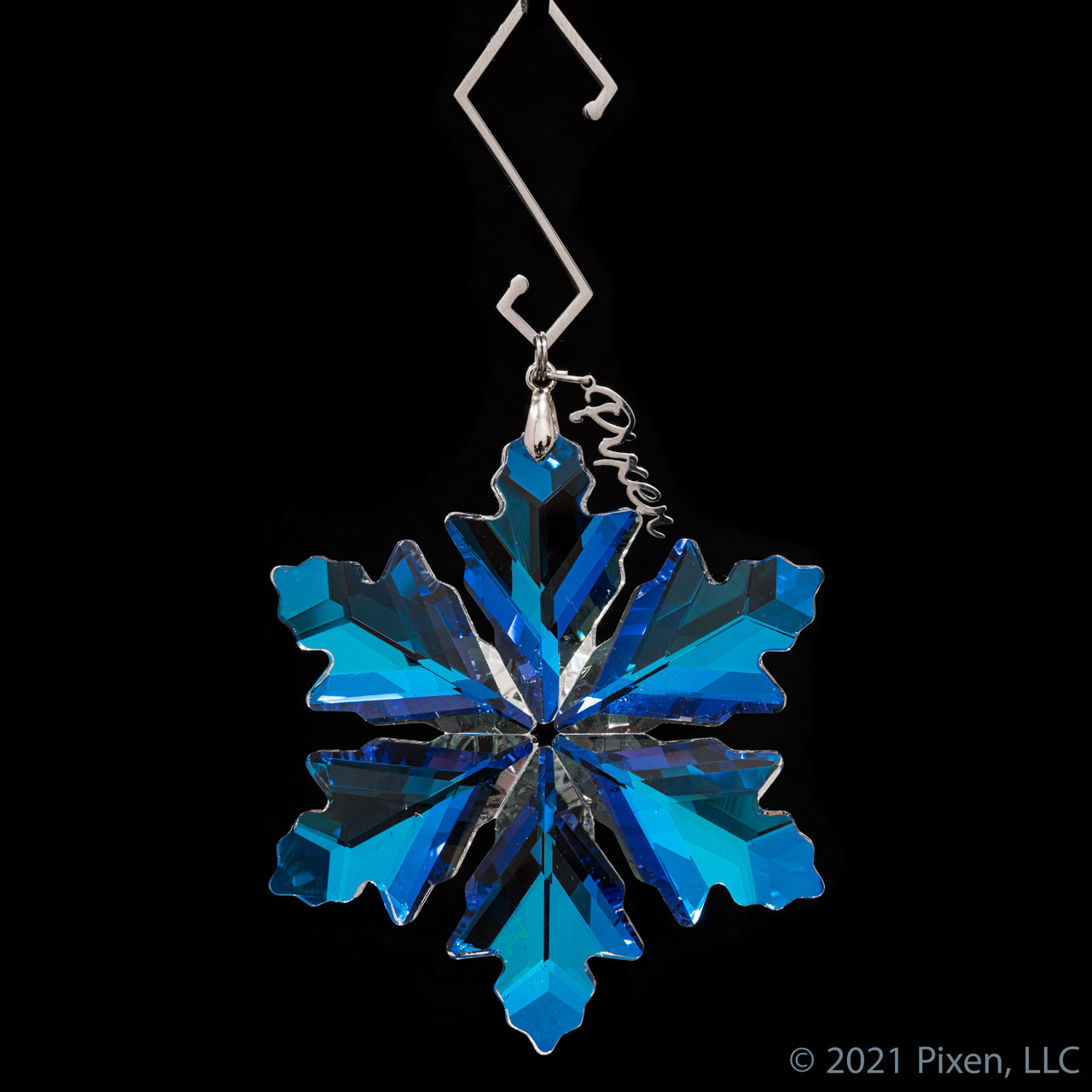 Krystal Snowflake, a Crystal Ornament by Pixen