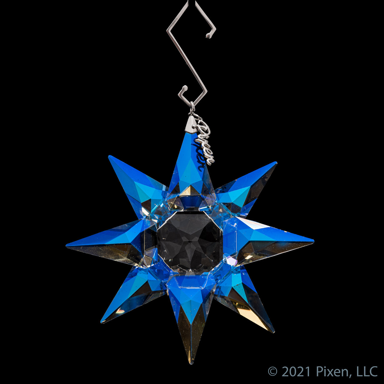 Krystal Star, a Crystal Christmas Ornament by Pixen