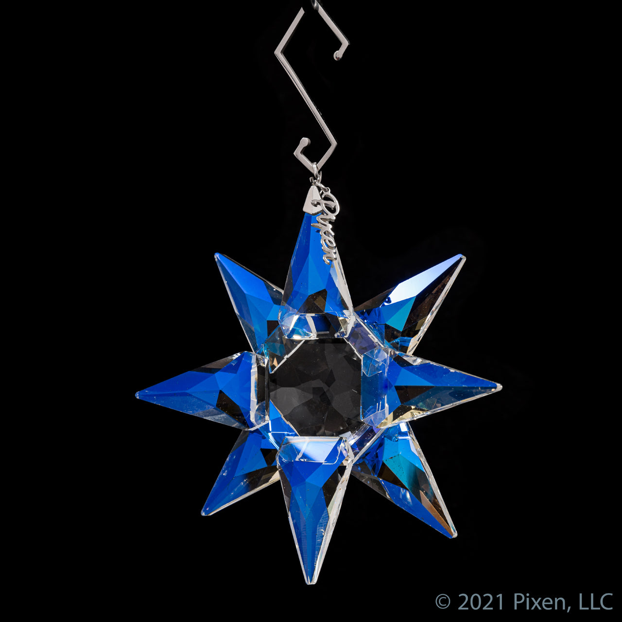 Krystal Star, a Crystal Christmas Ornament by Pixen
