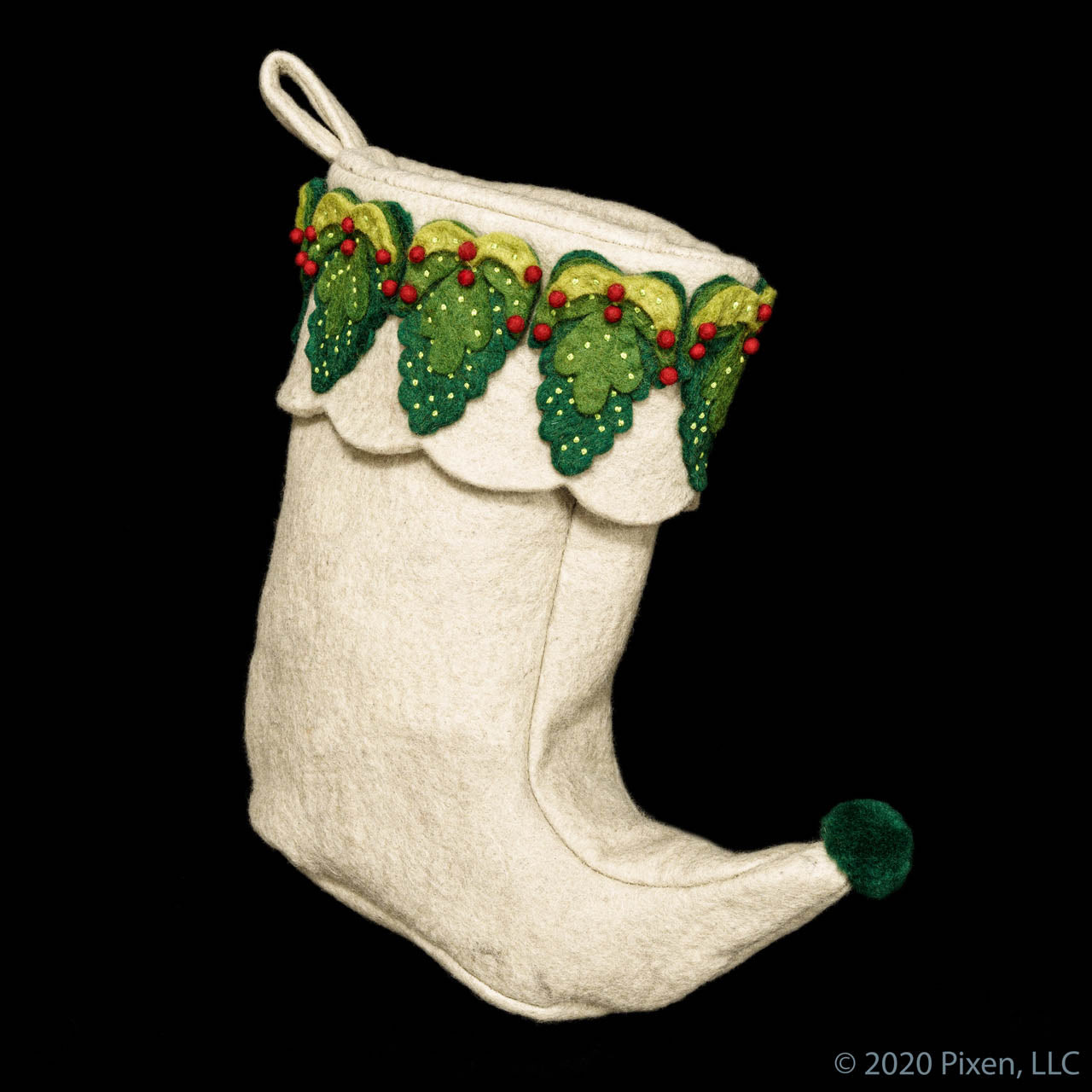 Woodland Christmas Stocking by House of Pixen