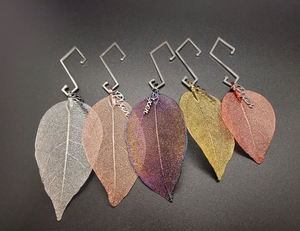 Metal festive leaf (price per leaf)