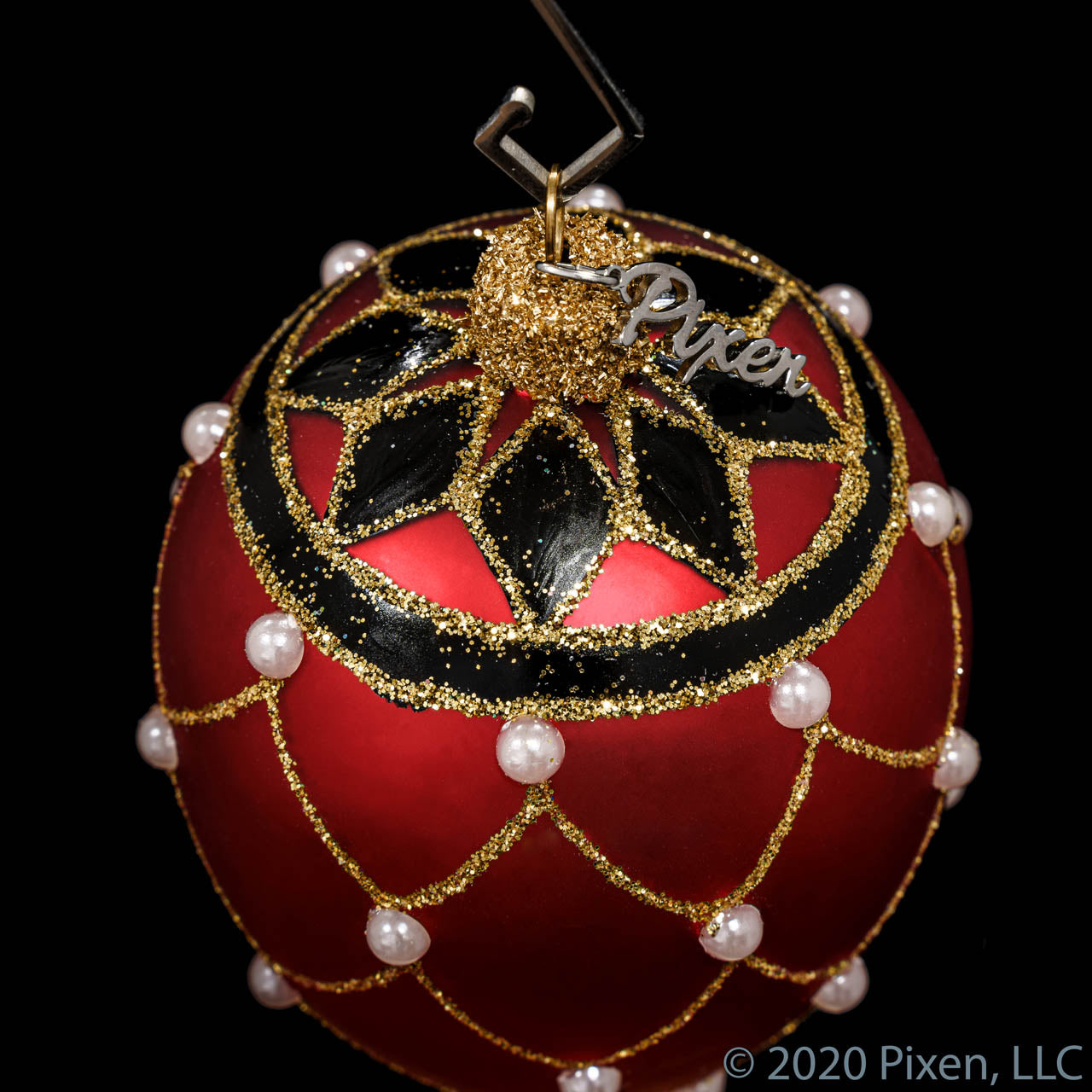 Reverie Mini Glass Christmas Ornament