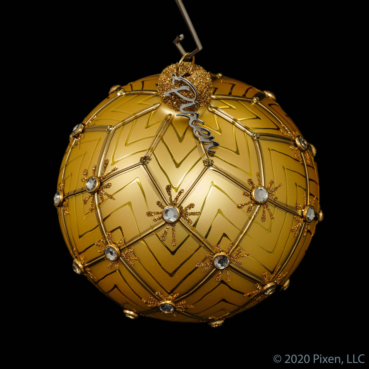 Sol Glass Christmas Ornament by Pixen